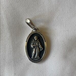 David Yurman St. Francis Amulet
Sterling Silver, 22.9mm